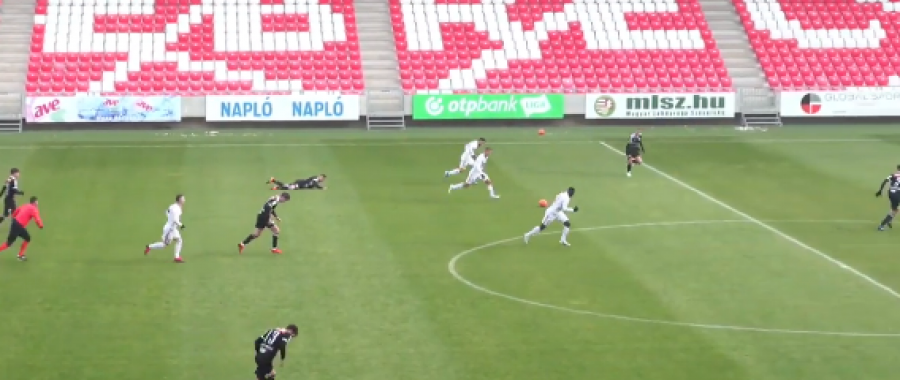 Në Hungari shënohet një super gol nga gjysma e fushës