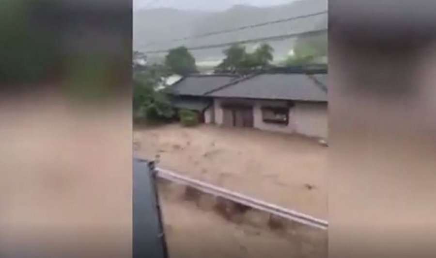 Përmbytje në Japoni, të paktën 14 viktima
