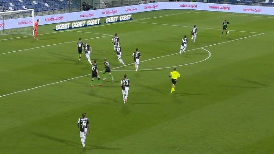 Sassuolo përmbys rezultatin, kalon në epërsi ndaj Juventusit