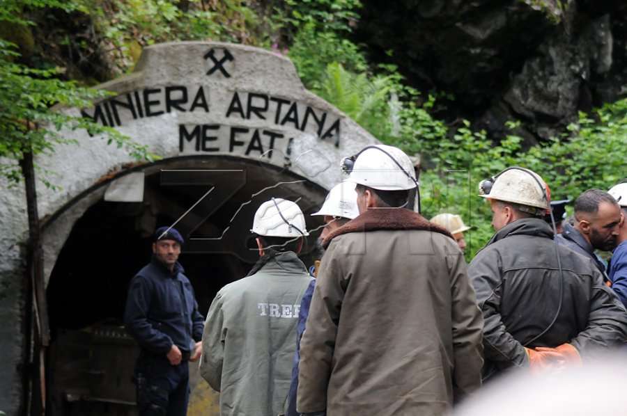 Tragjedia në minerën e Artanës