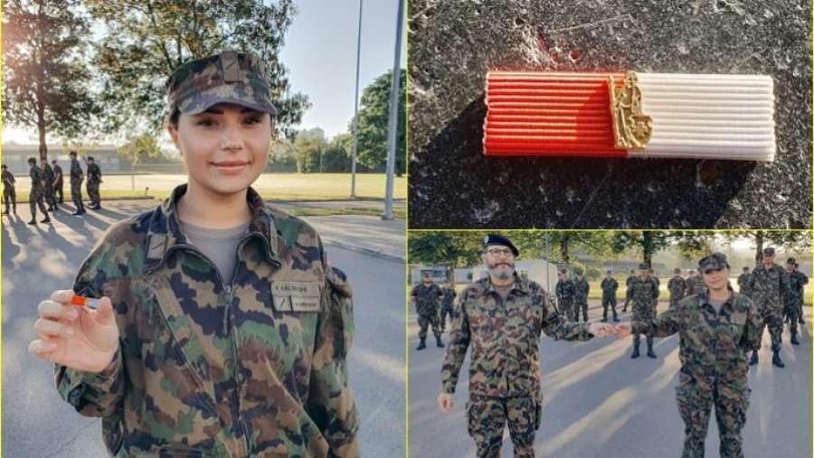 Shpëtoi një grua, ushtria e Zvicrës dekoron ushtaren me prejardhje shqiptare