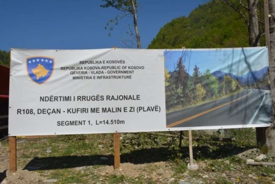 Qeveria Kurti për rrugën Deçan-Plavë ndan vetëm 400 mijë euro