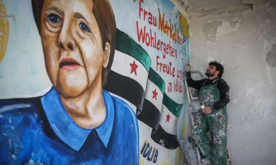 Sirianët gëzohen që Merkel rezultoi negativ për COVID-19