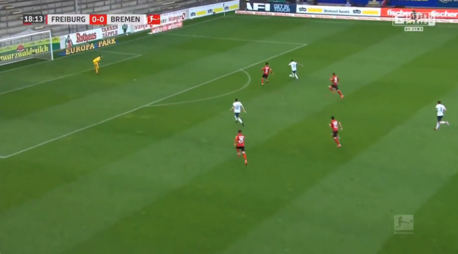 Supergol i Werderit të Milot Rashicës