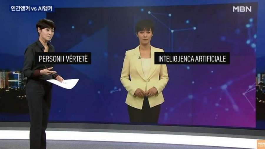 Inteligjenca artificiale: Koreja e Jugut tani ka një “spikere të lajmeve”, e aftë të punojë 24 orë në shtatë ditë