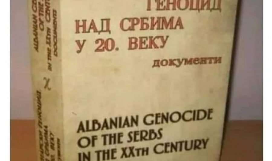 “Gjenocidi shqiptar kundër serbëve në shekullin 20”, libri më i ri i serbëve kundër shqiptarëve