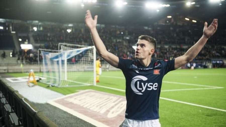 Ylldren Ibrahimaj ia fiton Vikingut ndeshjen me dy gola, Elbasan Rashani nuk e shpëton Oddin nga humbja