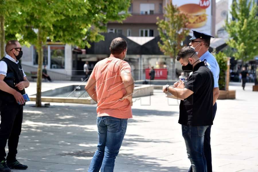 1168 gjoba për ata që nuk respektuan masat antikoronavirus