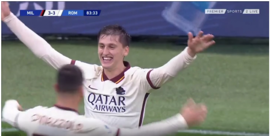 Mbyllet pa fitues drama në “San Siro”, hero i Romës futbollisti kuqezi