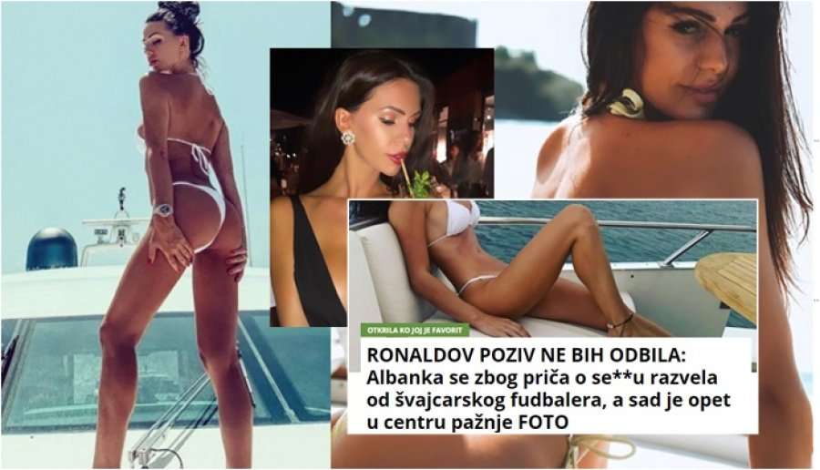 Mediet në Serbi merren Eriona Sulejmanin, ish-gruan e futbollistit shqiptar, ia publikojnë një deklaratë për Ronaldon