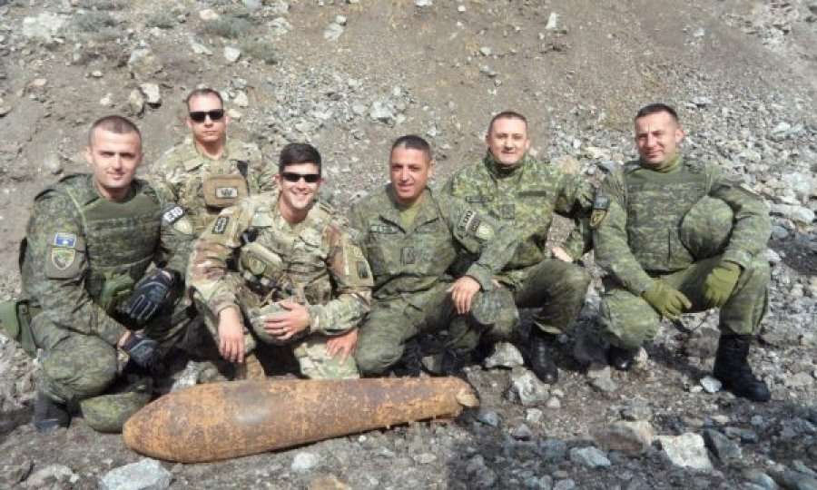 FSK-ja dhe KFOR-i amerikan gjejnë një bombë 100 kg të Luftës së Dytë Botërore