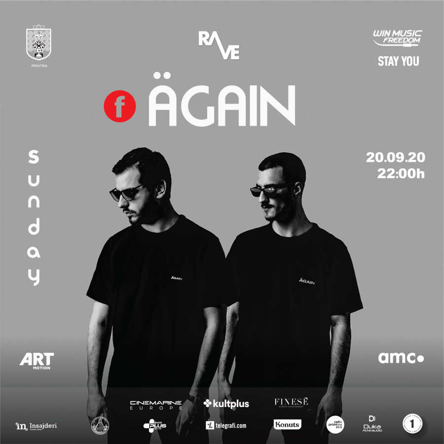 “Rave” të dielën prezanton “Ägain”