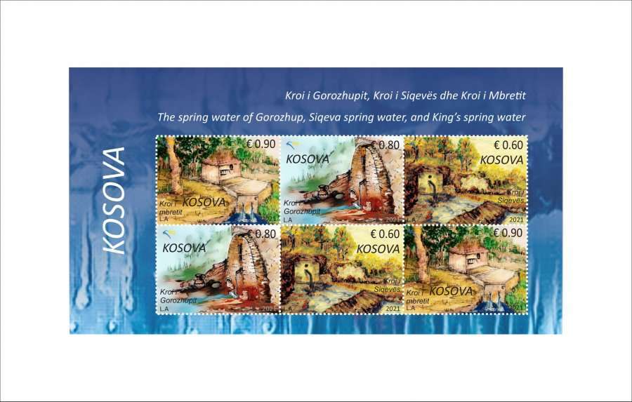 Tri krojet e Kosovës në pulla postare (Foto)