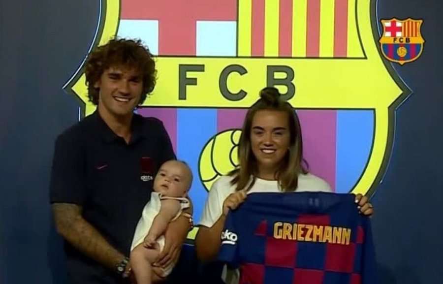 Griezmanni bëhet baba për herë të tretë, fëmijët e tij kanë një të përbashkët të veçantë dhe të rrallë
