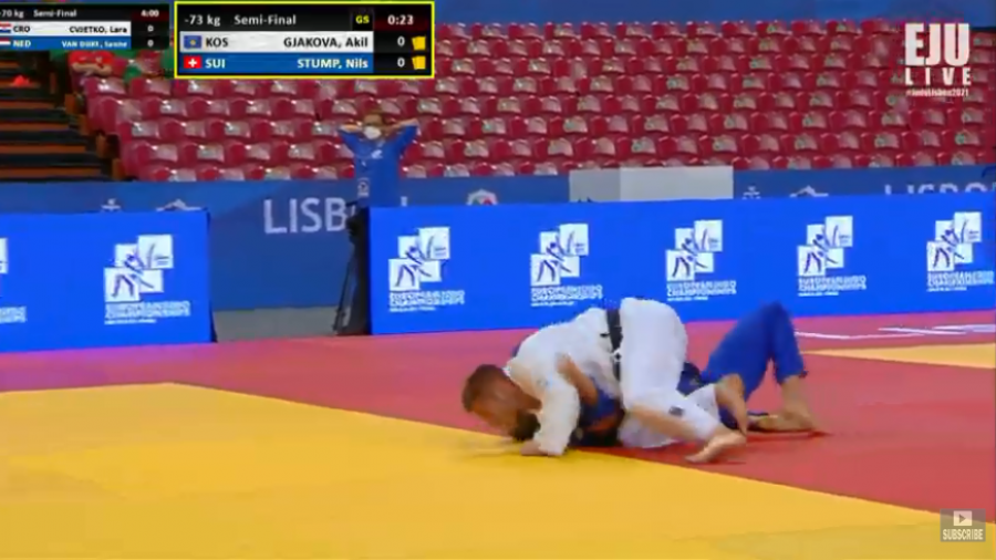 Akil Gjakova i hatashëm i siguron Kosovës medalje, kualifikohet në finale