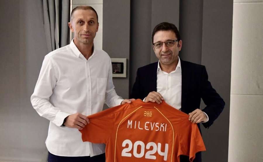 Bllagoja Milevski prezantohet në postin e përzgjedhësit te Përfaqësuesja e Maqedonisë së Veriut