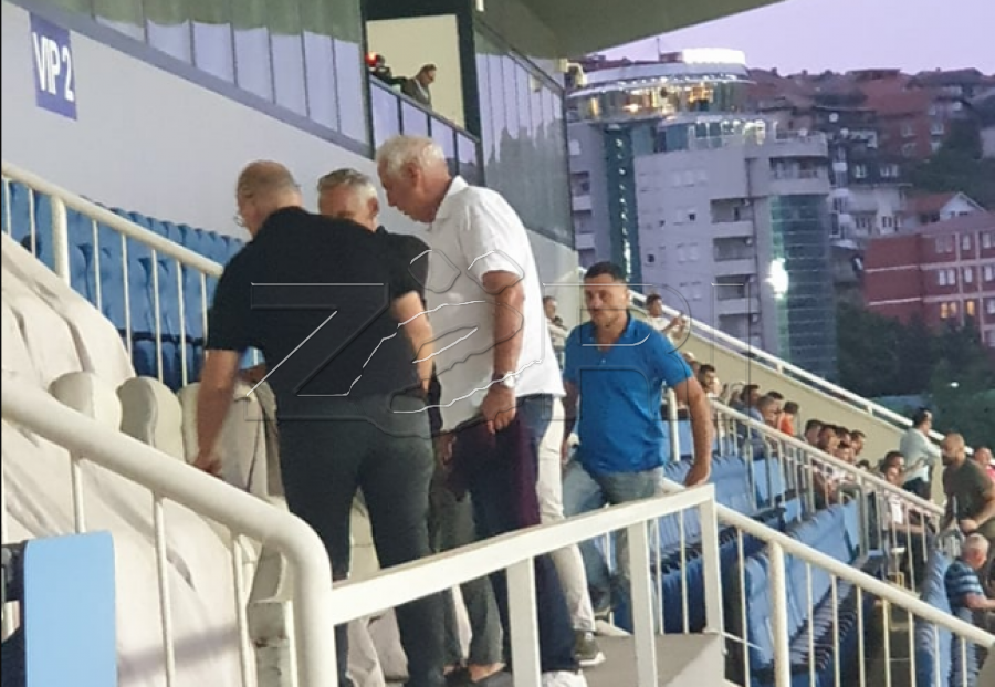Përzgjedhësi i Kosovës, Challandes ndjek nga afër ndeshjen e Prishtinës në Ligën e Konferencës