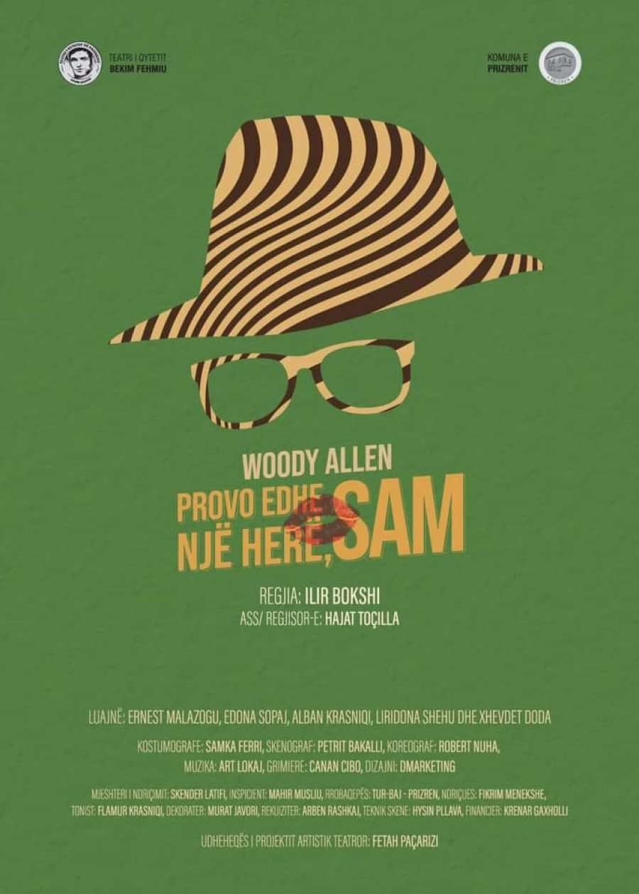 “Provo edhe një herë, Sam”, premierë në Teatrin e Prizrenit