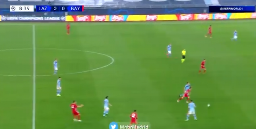 Shënohet goli i parë në ndeshjen Lazio - Bayern Munich