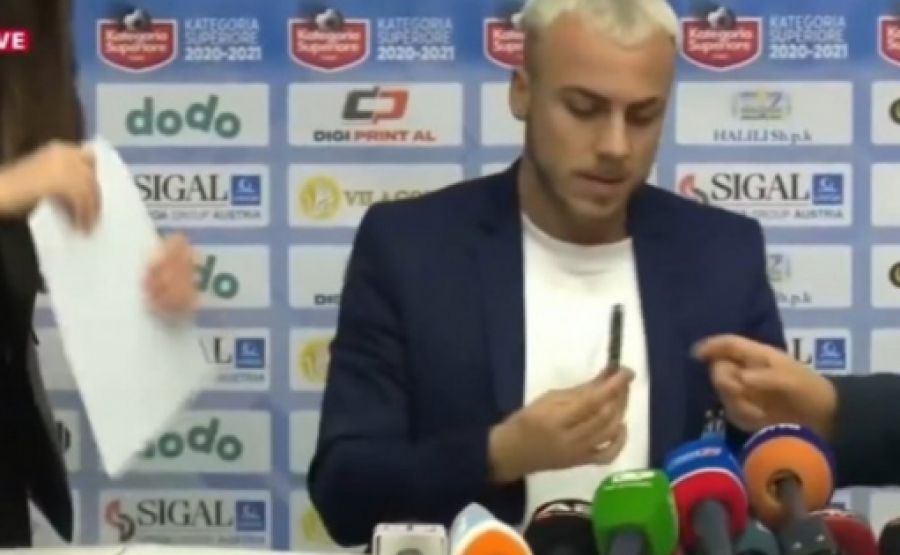 Taulant Seferi prezantohet te KF Tirana: Kisha parakontratë me një ekip zviceran