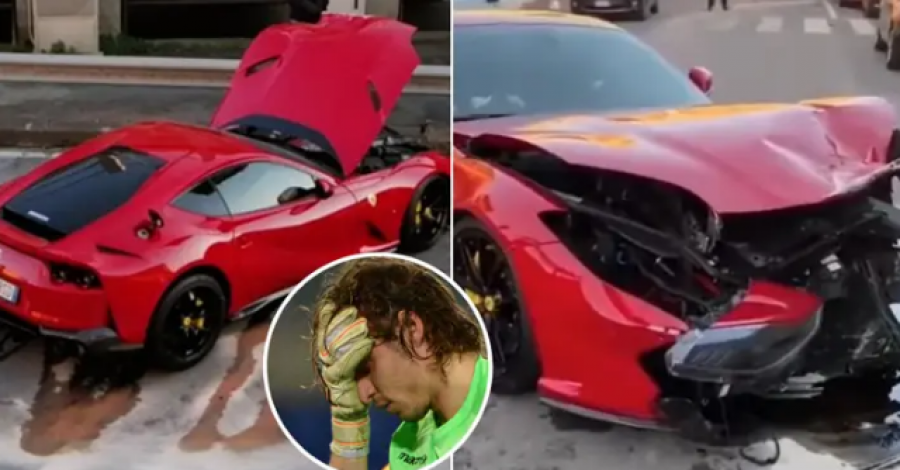 Iu shkatërruar Ferrari 300 mijë euro, portieri i njohur italian: Ka gjëra më të rëndësishme se veturat