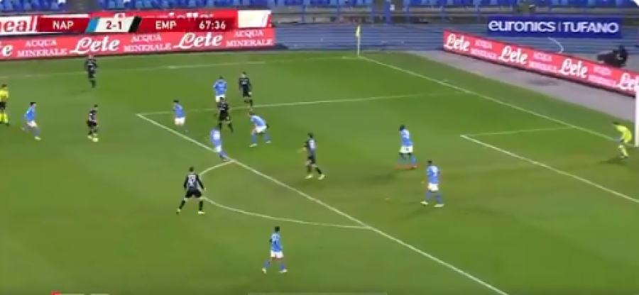 Nedim Bajrami i pandalshëm, realizon tjetër super-gol ndaj Napolit