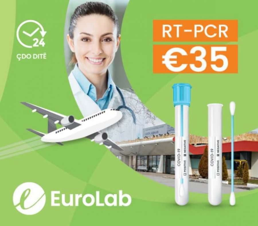Nesër në aeroportin e Prishtinës hapet laboratori internacional për testimet RT-PCR ndaj COVID-19