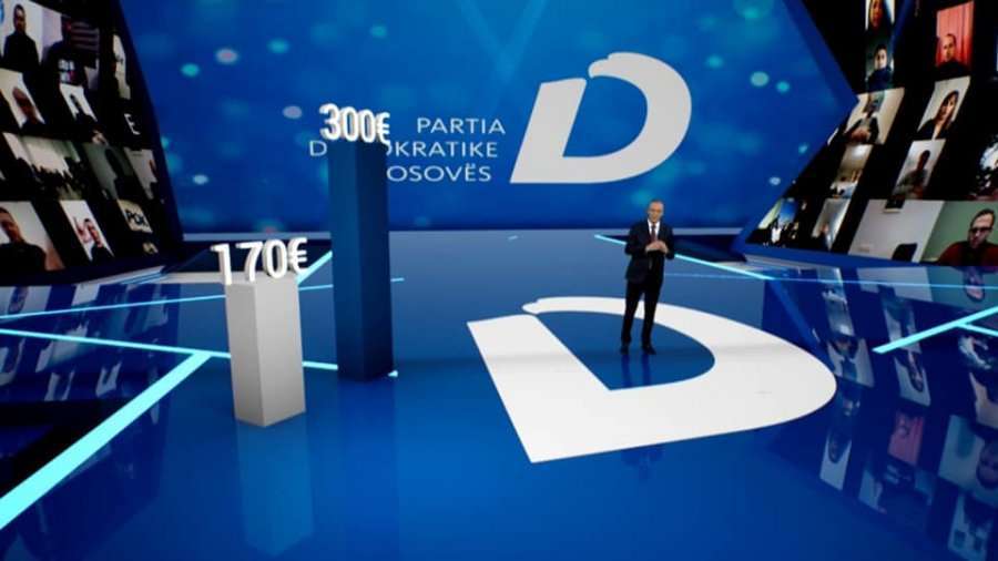 PDK-ja premton rritje të pagës minimale nga 170 në 300 euro