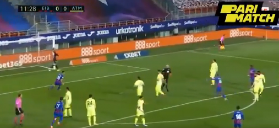 E çuditshme, portieri i Eibarit shënon golin e epërsisë ndaj Atletico Madridit