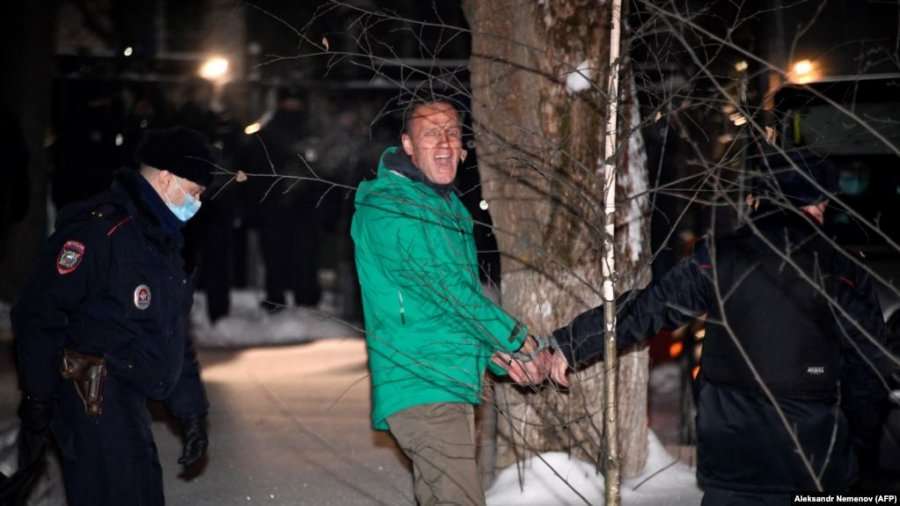 Navalny e apelon vendimin për paraburgim