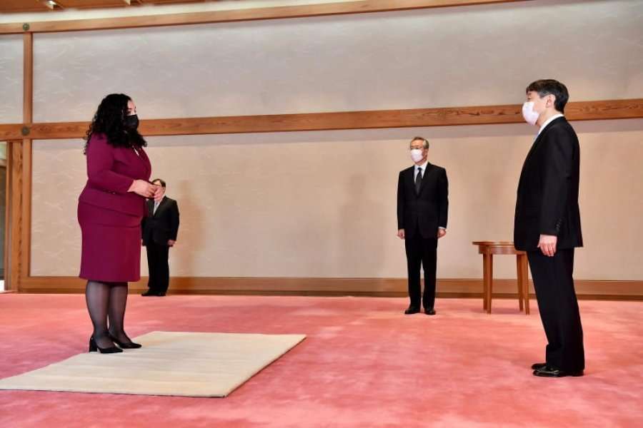 Osmani në Tokio takon perandorin e Japonisë, Macronin dhe zonjën e parë të SHBA-së