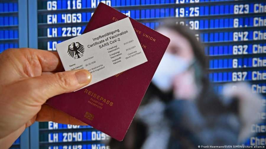 Gjermani: Çertifikatë digjitale vaksinimi prej nesër
