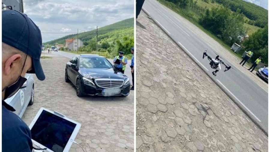 Policia me dronë për identifikimin e ngasësve të papërgjegjshëm në komunikacion