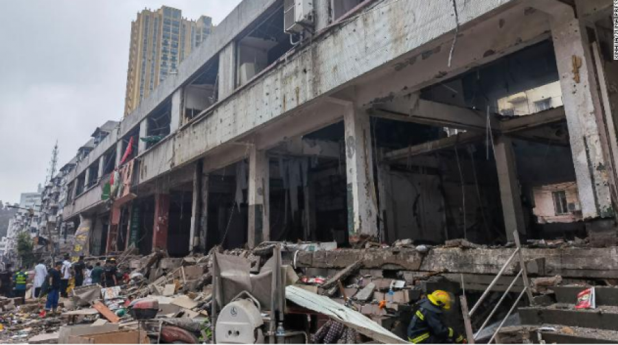 11 të vdekur nga një shpërthim gazi në një qendër të Kinës