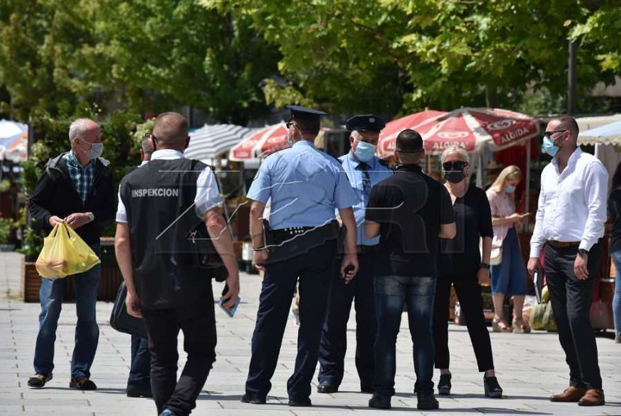 38 gjoba anti-COVID të shqiptuara gjatë 24 orëve