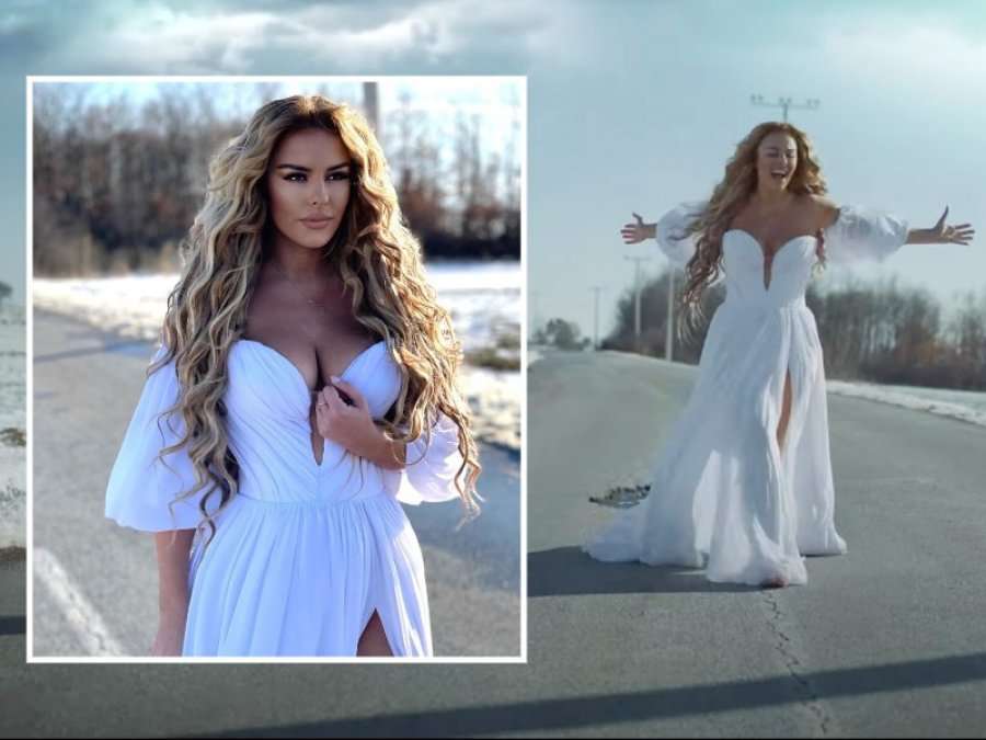 Anxhela publikon videoklipin e këngës së “Eurovision”-it, të cilin e xhiroi në Kosovë (Video)