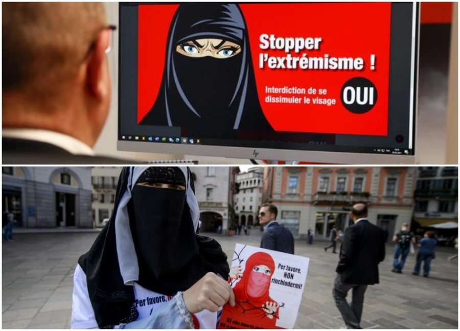 Zvicra voton sot në referendum për ndalimin e ferexhesë