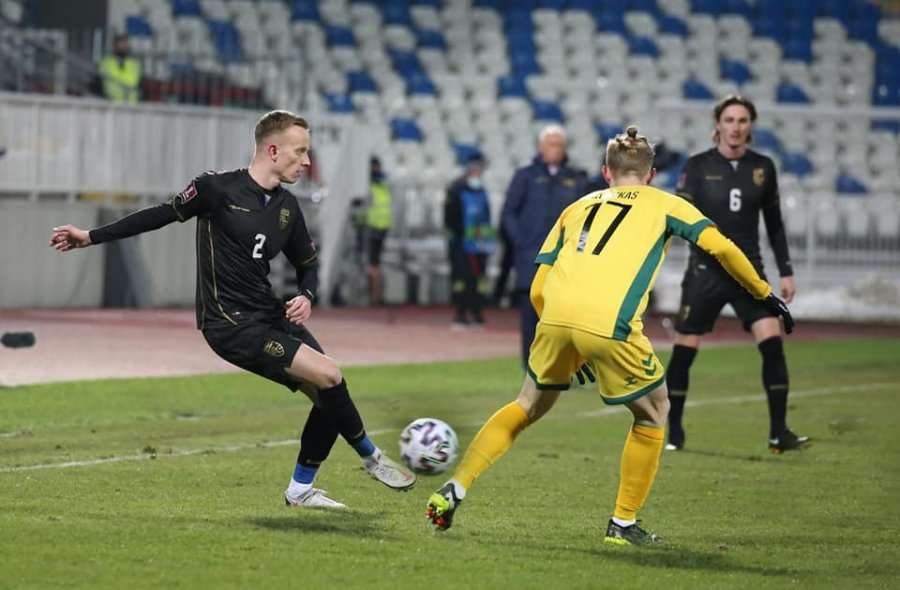 Florent Hadergjonaj komenton ndeshjen ndaj Lituanisë