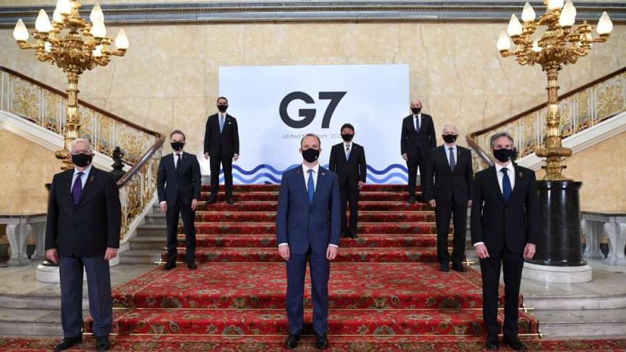Ministrat e Jashtëm të G7-ës kundërshtojnë fuqishëm ndryshimin e kufijve në Ballkan