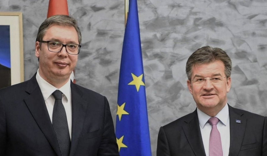 Lajçaku takohet me Vuçiqin, flasin për zhvillimet e fundit në dialog