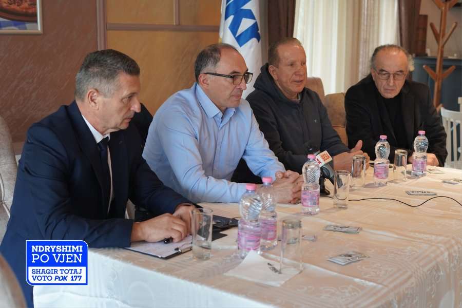 Shaqir Totaj siguron edhe mbështetjen e Behgjet Pacollit në Prizren
