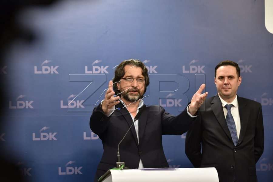 LDK-ja shpall fitoren në Prishtinë