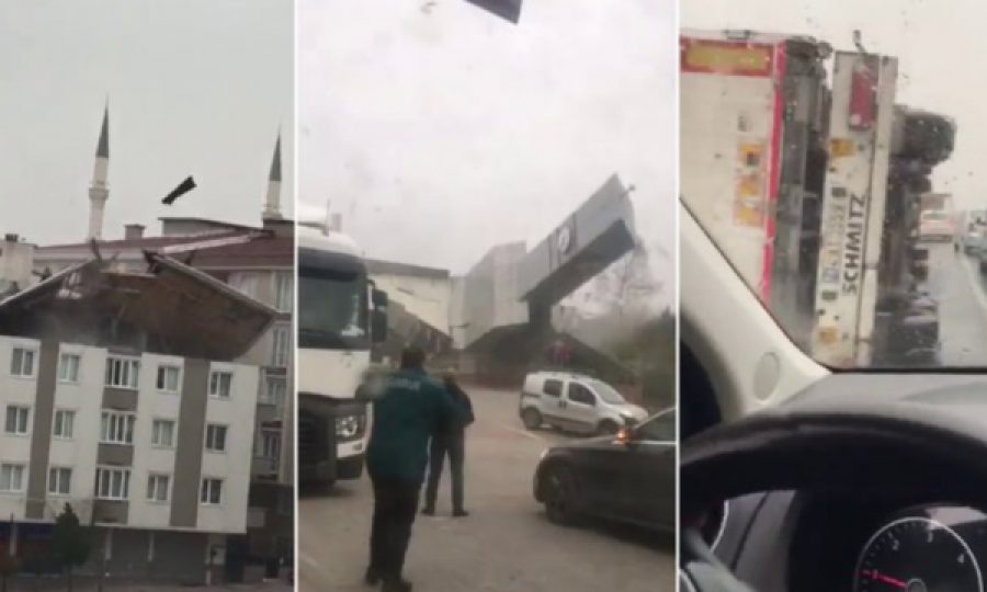 Turqia Veriperëndimore, duke përfshirë edhe Stambollin, përfshihet nga një stuhi e fuqishme [Video]