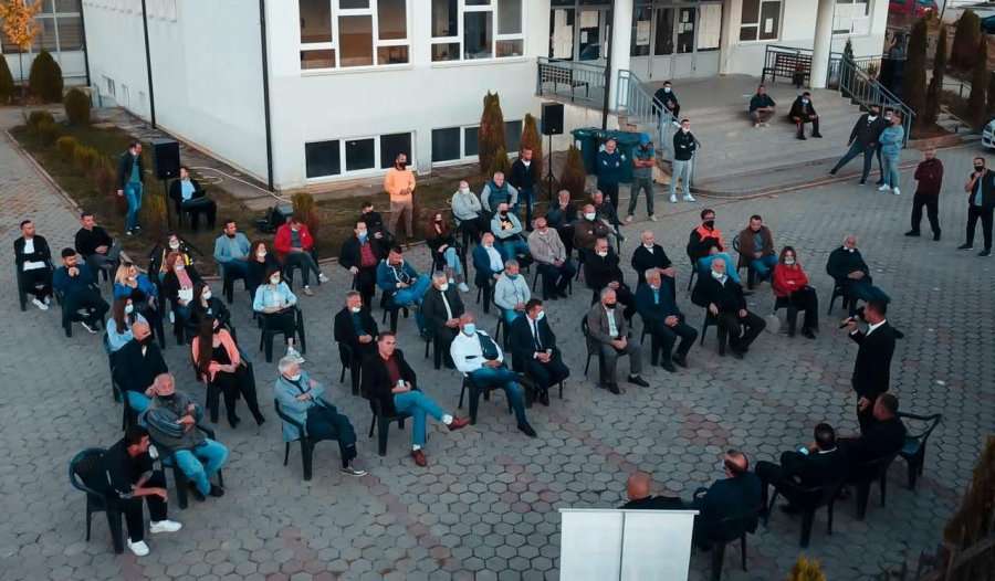 Haziri viziton Zhegrën, thotë se 90 për qind të projekteve i ka realizuar