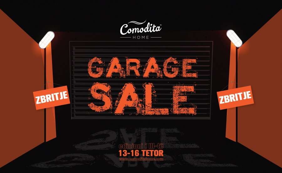 Comodita Home sjell eventin më të madh të zbritjeve“Garage Sale”, edicioni i tretë