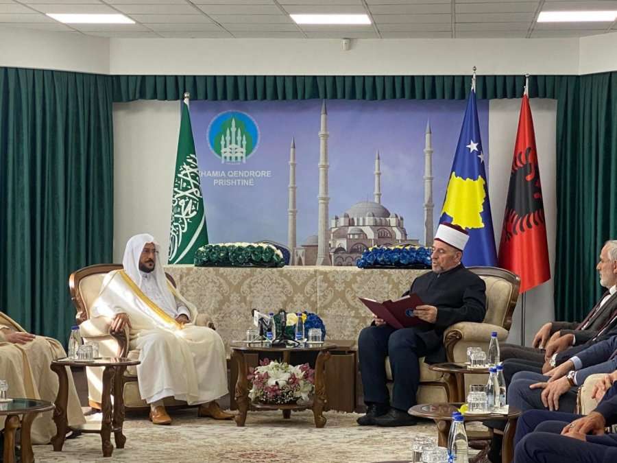 Tërnava pret në takim një delegacion nga Mbretëria e Arabisë Saudite