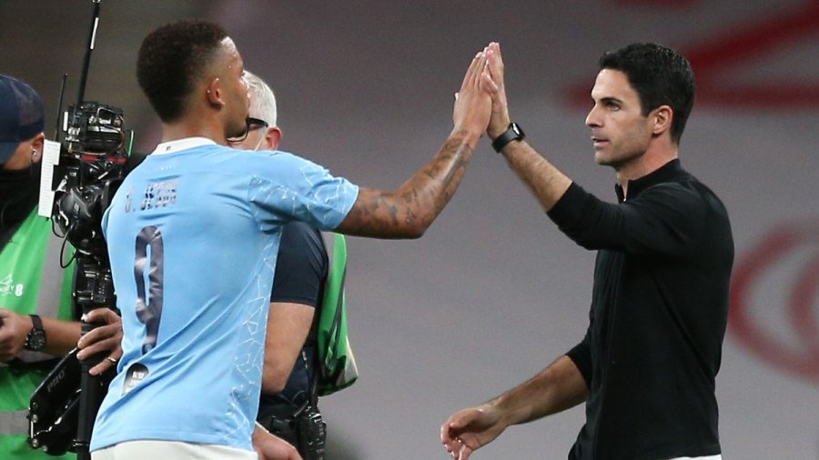 Arteta, “i befasuar” nga ajo që Gabriel Jesus i ka sjellë Arsenalit