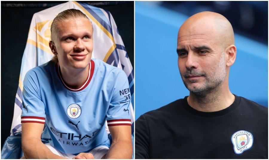 Guardiolas s’i intereson sa gola do t’i shënojë Haalandi për Man Cityn