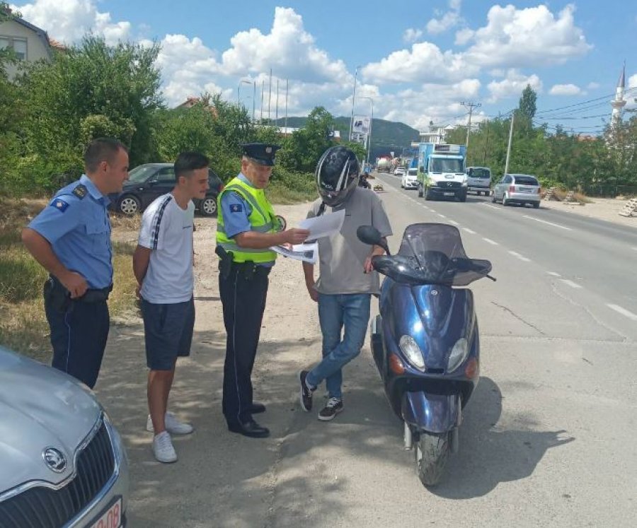 Policia në Mitrovicë, aktivitete shtesë për siguri ndaj ngasësve të motoçikletave