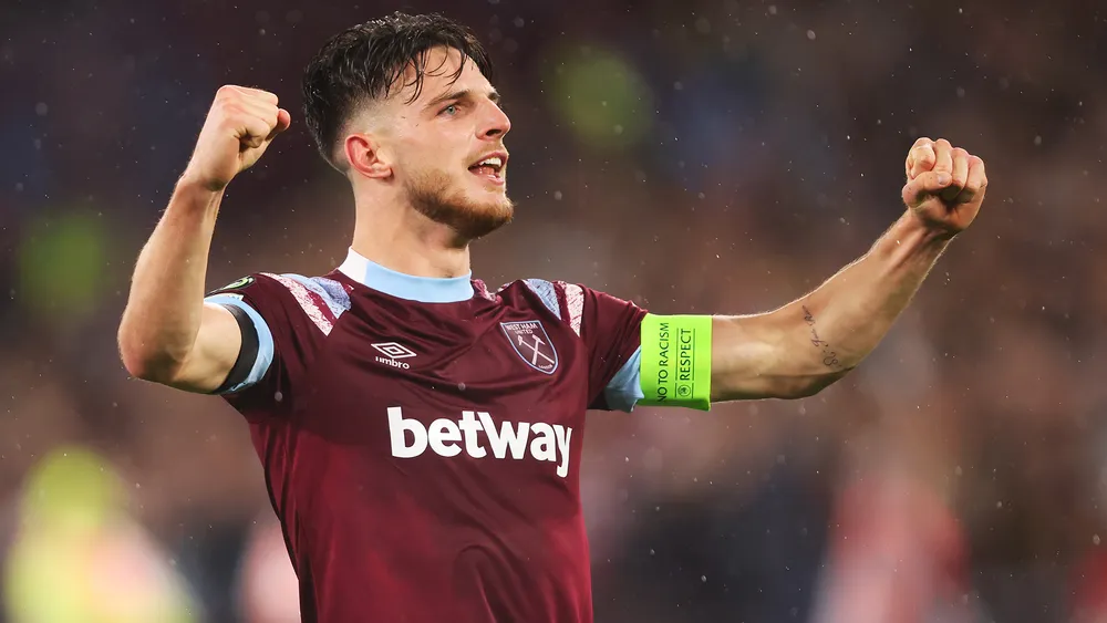 Rice i lidhur me Chelsean dhe Man Utd do të shitet nga West Hami